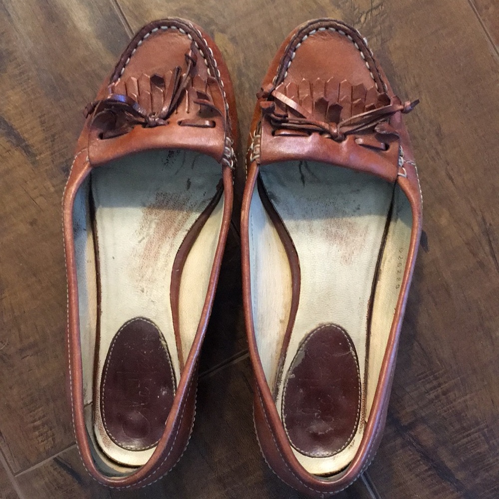 Cole Haan Brown Leather Flats Size 5